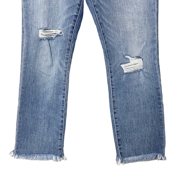 Madewell The Perfect Vintage Distressed Fray Slim Leg Jeans - Picture 4 of 7